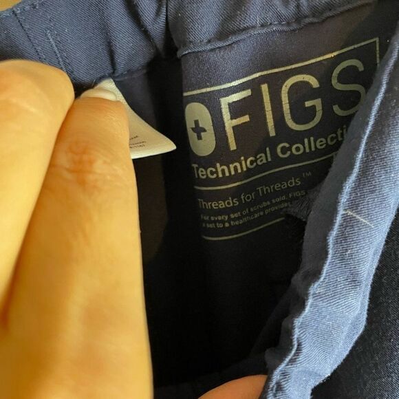 Figs Blue Pisco Basic Scrub Pants XL - Picture 10 of 14